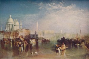 ヴェネツィア、1840年、c1950。 作： Joseph Mallord William Turner
