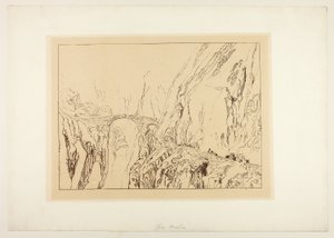 マラ経由 作： Joseph Mallord William Turner