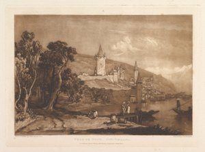 スイス、ヴィルドトゥーンリベルスタディルーム、パートXII、プレート59、1816年1月1日。 作： Joseph Mallord William Turner