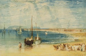 ウェイマス、1811年頃（紙に水彩） 作： Joseph Mallord William Turner