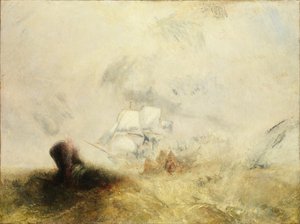 捕鯨者、1845年頃 作： Joseph Mallord William Turner
