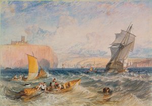 ウィットビー、1824 作： Joseph Mallord William Turner
