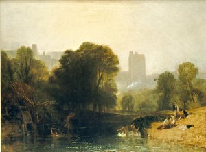 "ウィンザー城" 作： Joseph Mallord William Turner