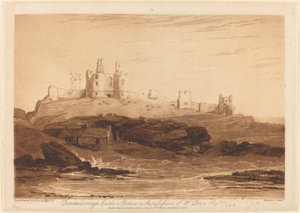 ダンスタンバラ城 作： Joseph Mallord William Turner and Charles Turner