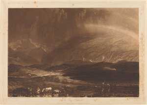 ピート ボグ、スコットランド 作： Joseph Mallord William Turner and George Clint