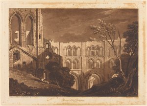 修道院のライバル 作： Joseph Mallord William Turner and Henry Edward Dawe
