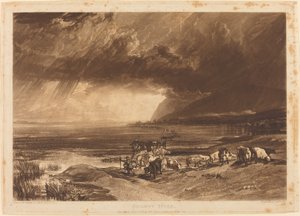 ソルウェイ・モス 作： Joseph Mallord William Turner and Thomas Goff Lupton