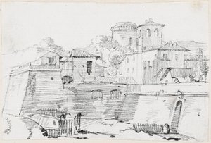 イタリアの要塞都市 作： Joseph Marie Vien