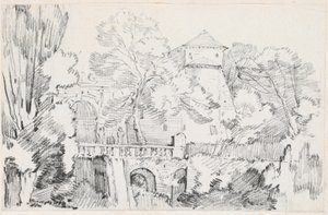 ティヴォリのエステ家別荘の庭園にあるウォーター オルガン 作： Joseph Marie Vien