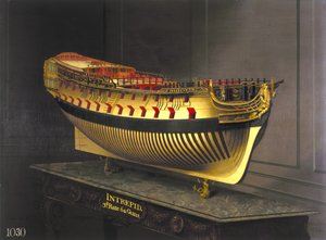 HMSイントレピッド、1773-75 作： Joseph Marshall