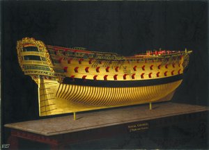 HMS Royal George、1773-75 作： Joseph Marshall
