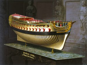HMSロイヤルオーク、1773-75