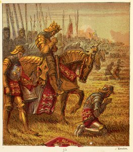 薔薇戦争、「Pictures of English History...」のイラスト 作： Joseph Martin Kronheim