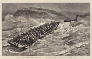 トランスバールから帰国したイギリス軍がポートナタールに再出発
