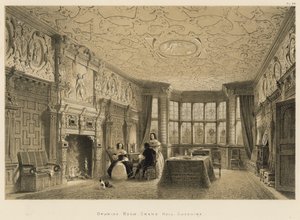 応接室、Crewe Hall、チェシャー