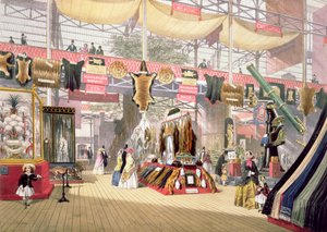 素晴らしい展覧会、1851年：ディキンソンブラザーズのための毛皮スタンド