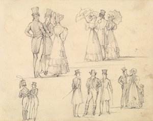 Grupos de Homens e Mulheres em Conservação 作： Joseph Nash