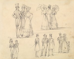 Grupos de Homens e Mulheres em Conservação 作： Joseph Nash