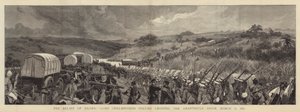 1879年3月31日、アマンティクル川を渡るチェルムズフォード卿の柱、エコーの救済