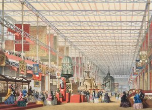 1851年の大展覧会の眺め：ブリティッシュネーブ、1854