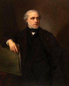 自画像（キャンバスに油彩） 作： Joseph Nicolas Robert Fleury
