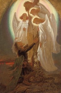 十字架のふもとのクリスチャン、 作： Joseph Noel Paton