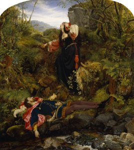 ブルーディ・トライスト 作： Joseph Noel Paton