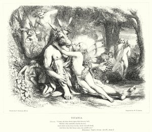 チタニア 作： Joseph Noel Paton