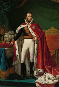 オランダ王ウィリアム1世の肖像 作： Joseph Paelinck