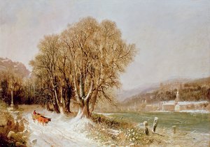 ネッカー川、ハイデルベルク 作： Joseph Paul Pettit