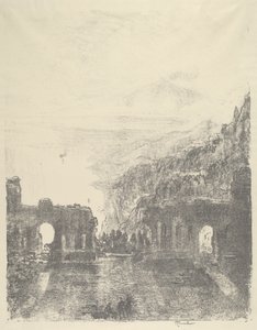Aetna Over Taormina, 1913年。 作： Joseph Pennell