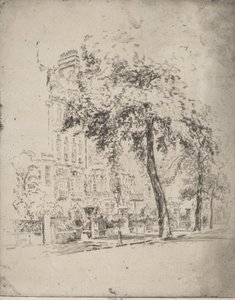 Big Tree, Cheyne Walk, 1906年。 作： Joseph Pennell
