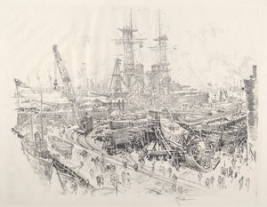 潜水艦チェイサーの製造、1917年