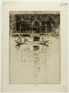 ビザンチン宮殿、ヴェネツィア 作： Joseph Pennell