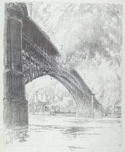イーズ橋、セントルイス、1919 年。