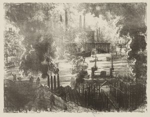 英国の戦争作品: 軍需品の川