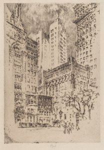四階建ての家 作： Joseph Pennell