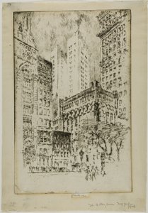 四階建ての家 作： Joseph Pennell
