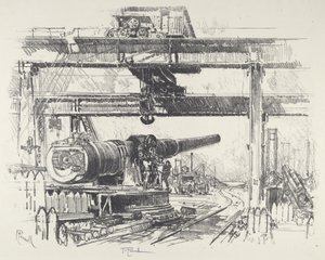 銃のテスト、1916 年。