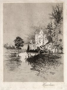 ハールレム、1884年。 作： Joseph Pennell