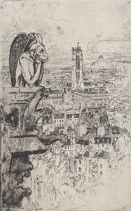 The Stryge, 1893. 作： Joseph Pennell