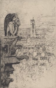 ル・ストリッジ、1893年。 作： Joseph Pennell