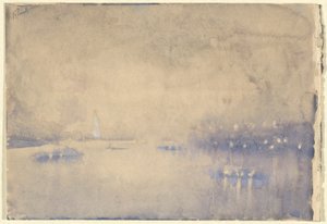 ライトアップ 作： Joseph Pennell