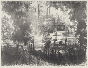 軍需川 作： Joseph Pennell