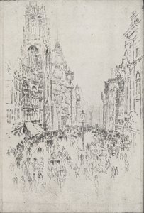 セント ダンスタンズ、フリート ストリート、1903 年。
