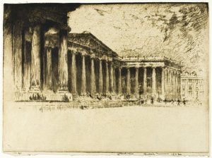 大英博物館 作： Joseph Pennell