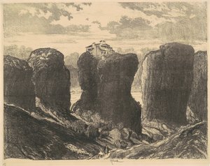 三位一体の断崖 作： Joseph Pennell