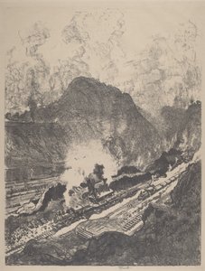 クレブラのカット 作： Joseph Pennell