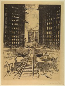 ペドロ・ミゲルの門 作： Joseph Pennell