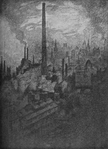 大煙突、シェフィールド、1910